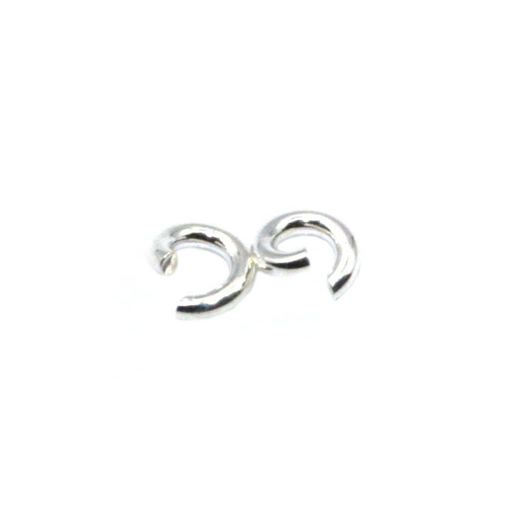 Jump Rings, Sterling Silver, 3mm/0.7mm, Sold Per pkg of 6