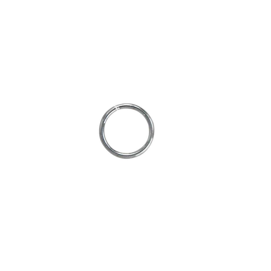 Rings, Jump Rings, Silver, Stainless Steel, Round, Available in Multiple Sizes