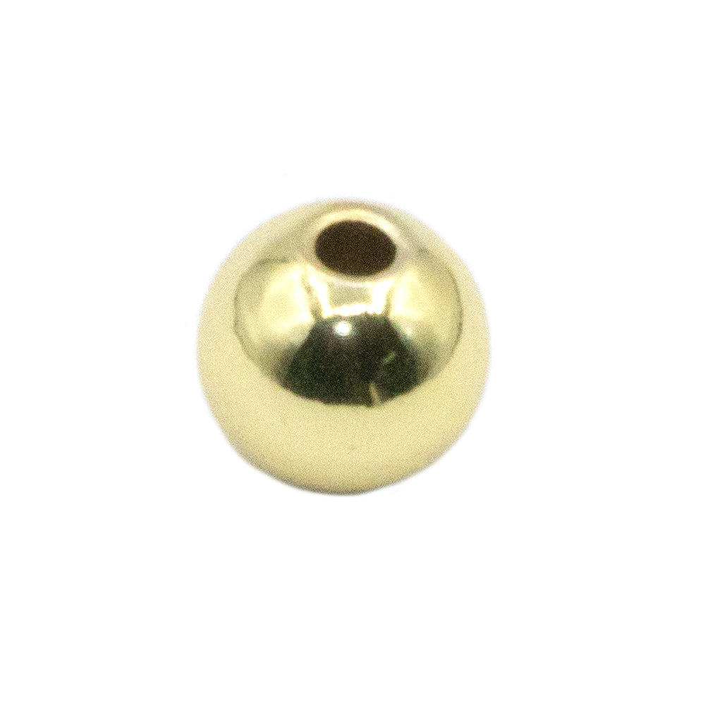 Spacers, Round, Gold-Plated, 7.8mm x 7mm, Sold Per pkg of 4