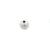 Spacer Bead, Round Sparkle Bead, Alloy, Silver, 6mm, Sold Per pkg of 24