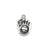 Charms, Baseball Glove and Ball, Silver, Alloy, 21mm X 14mm, Sold Per pkg of 3