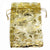 Tools, Medium Organza Flower Fabric Bags, 14cm x 10cm, Available in 6 Colors, Bundle of 100