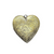 Pendant, Heart Locket, Antique Gold, Alloy, 42mm x 40mm, Sold Per pkg of 1