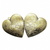 Pendant, Heart Locket, Antique Gold, Alloy, 42mm x 40mm, Sold Per pkg of 1
