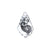 Swarovski Pendants, Baroque with Design (6090), 38mm x 16mm, 1 pc per bag