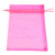 Tools, Large Organza Fabric Bags, 20cm x 15cm, Available in 15 Colors, Bundle of 100