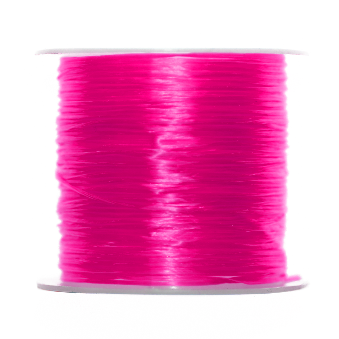 Crystal Tec Elastic Bead Cord, 0.5mm, Approx 10 yards, Available in Multiple Colours
