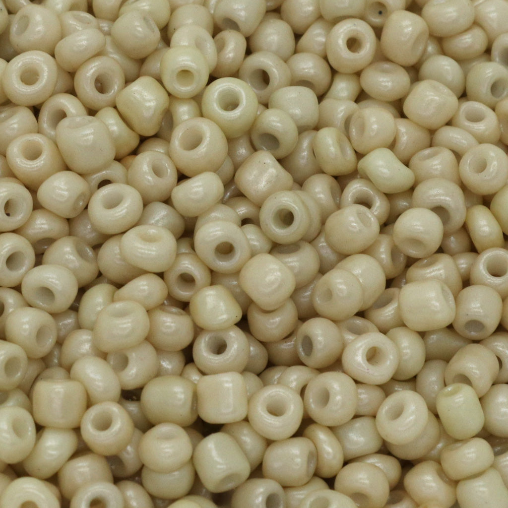Seed Bead Bulk Bags - 8/0 - Ivory Pearl Ceylon - 447g/13,000pcs