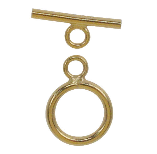 Toggle, Gold Filled, 11.4mm (bar) x 9mm (ring) - 1pc