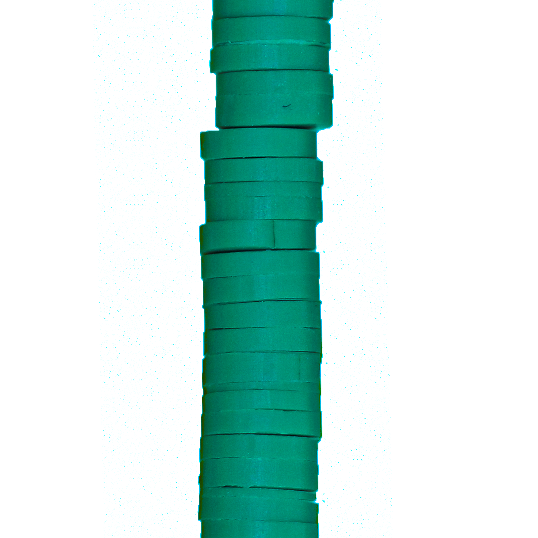 Heishi Beads, Flat Disk Polymer Clay Beads, 6mm, Available in Multiple Colours