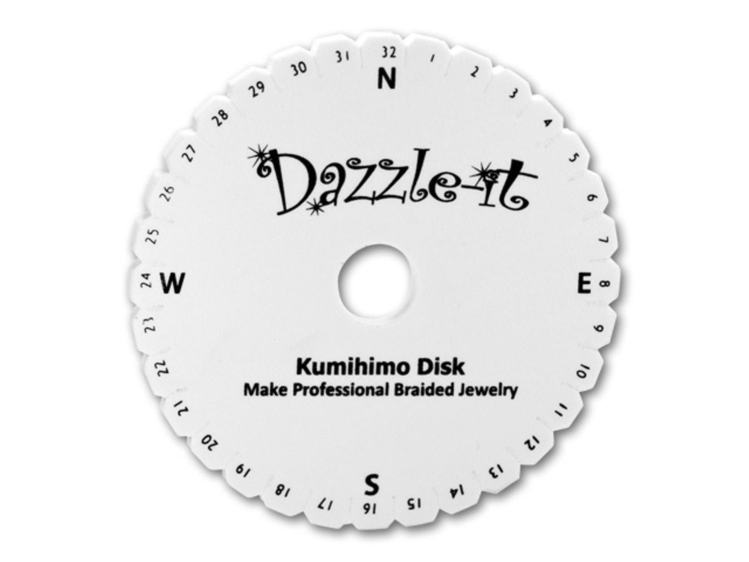 Kumihimo Disk - Round Braid - 15cm-2.5cm Hole