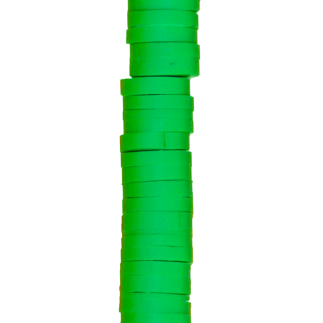 Heishi Beads, Flat Disk Polymer Clay Beads, 6mm, Available in Multiple Colours