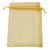 Tools, Medium-Large Organza Fabric Bags, 17.5cm x 12.5cm, Available in 15 Colors, Bundle of 100