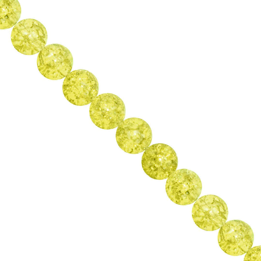Marble Style Glass Beads, Cracked, Available in Multiple Colours and Sizes