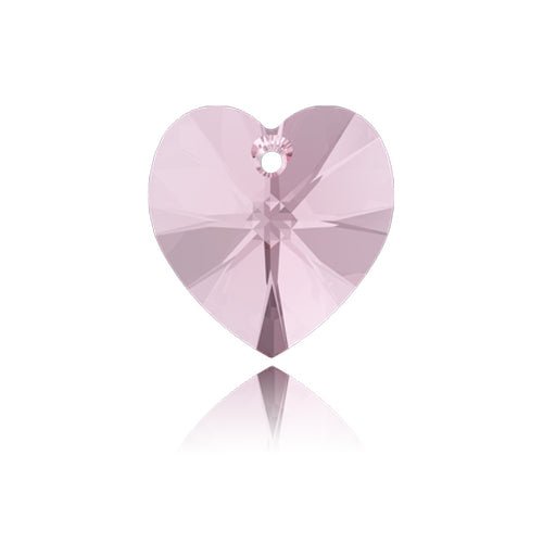 Swarovski Pendants, Heart (6228), 14.4mm x 14mm, 3 pcs per bag, Available in 27 Colours