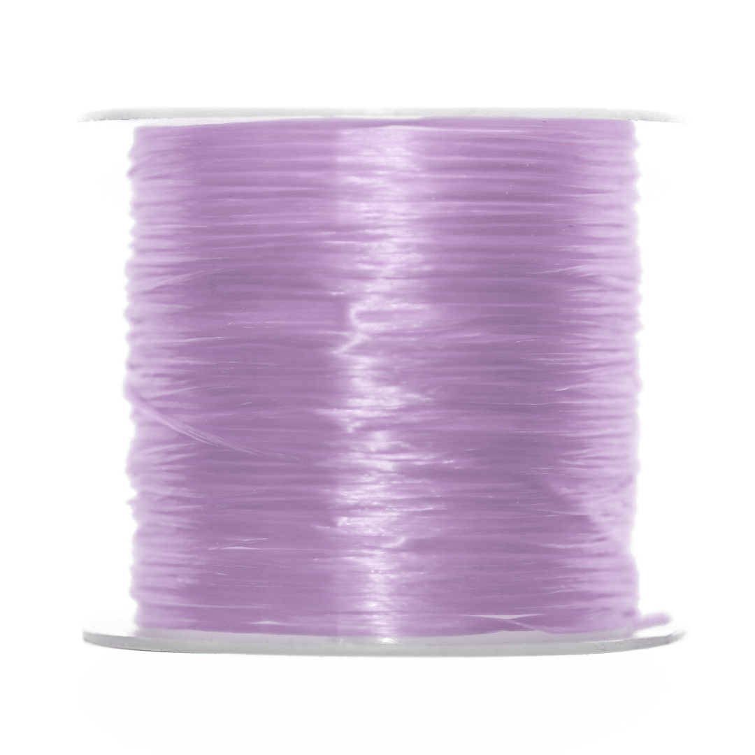 Crystal Tec Elastic Bead Cord, 0.5mm, Approx 10 yards, Available in Multiple Colours
