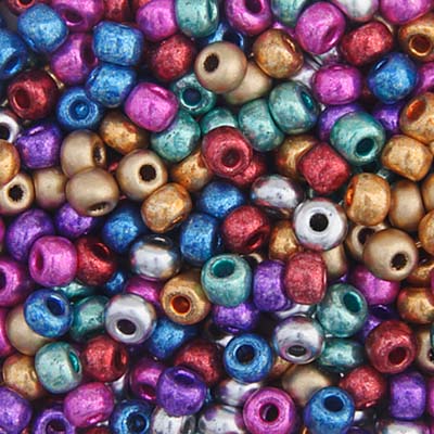 Czech 6/0-Metallic Multi (46)