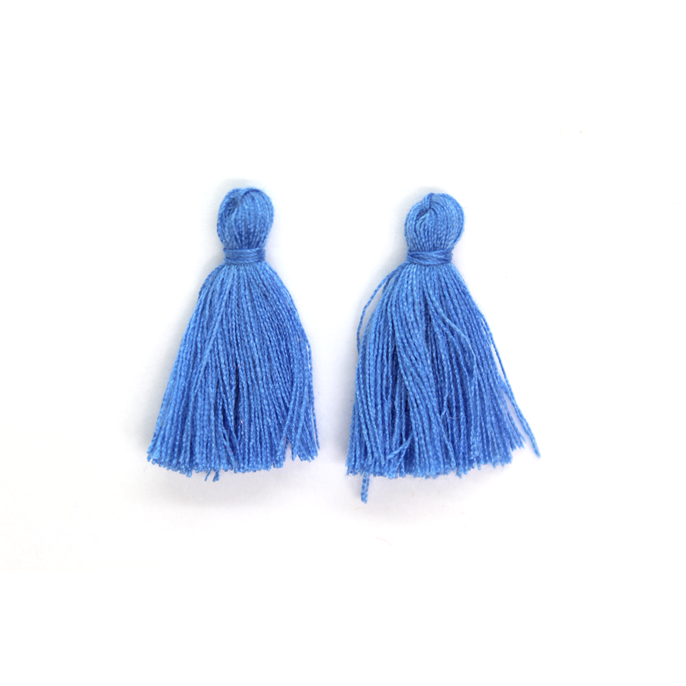 Tassels, Mini, Silk Thread, 1.5 inch, 8pcs, Available in 8 colors
