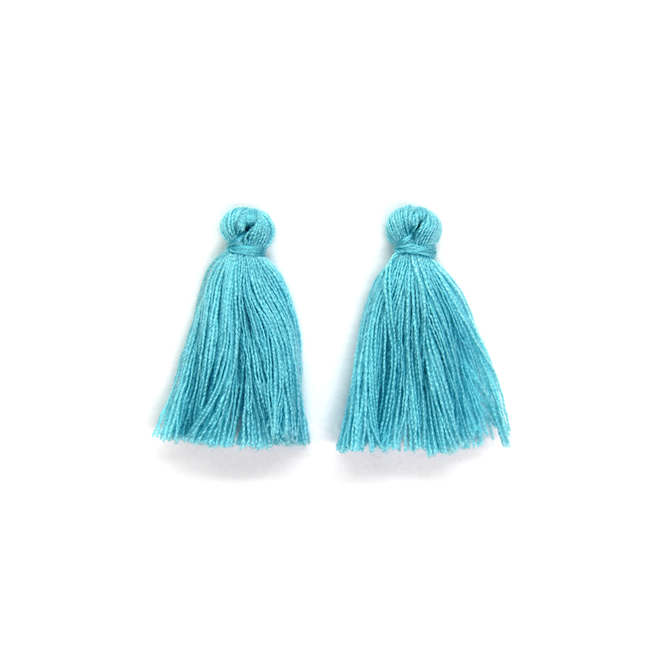 Tassels, Mini, Silk Thread, 1.5 inch, 8pcs, Available in 8 colors