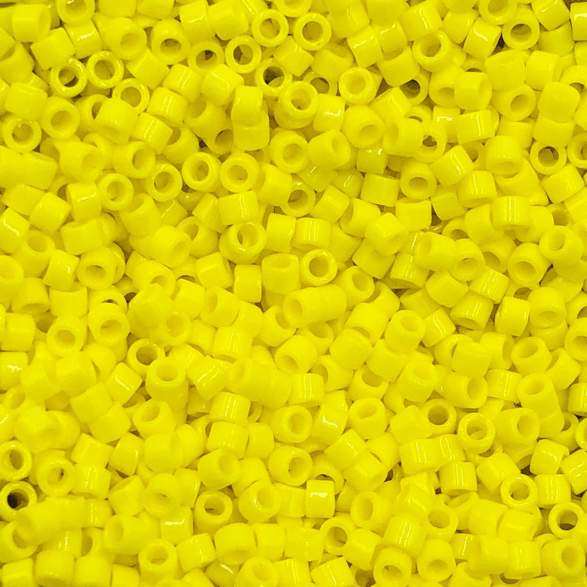 Miyuki Delica 11/0- Yellow Opaque-DB00-0751V