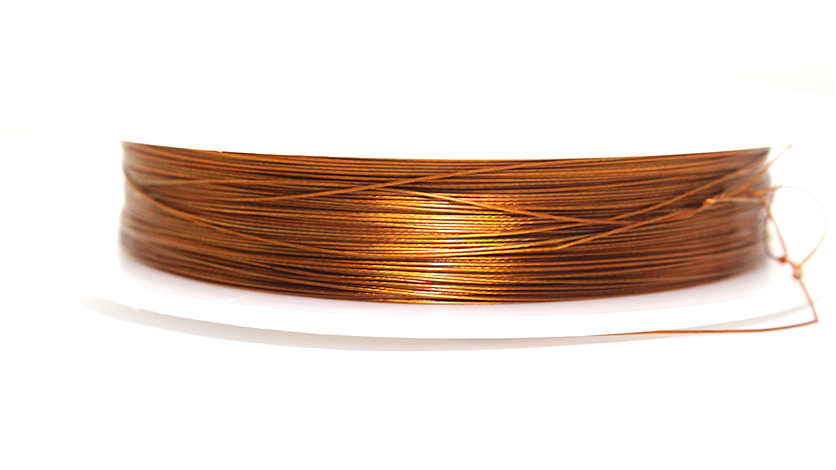 Tiger Tail, Orange, 0.35mm, ~ 100 meters