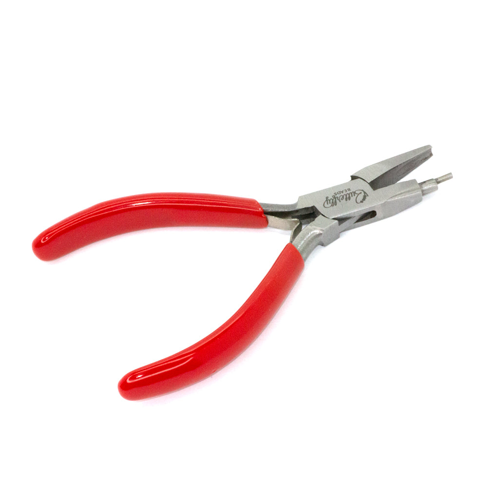 Pliers, Wrapping Loop Plier, Coiling Forming, Bending Smooth 2 Step Plier, Stainless Steel, 5 inches - 1pc