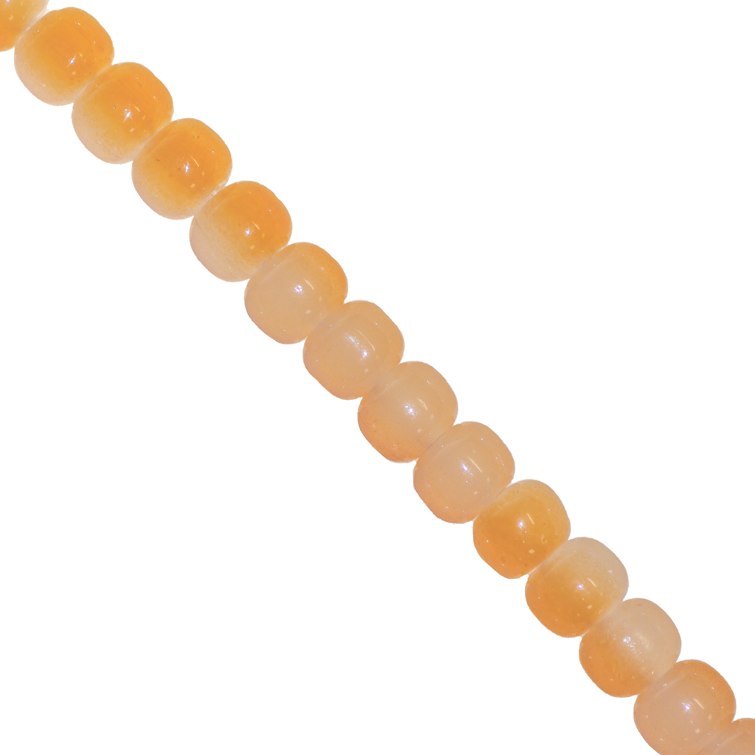 Glass Beads, Rondelle, 8mm x 6mm, Approx 120 pcs per strand, Available in Multiple Colours