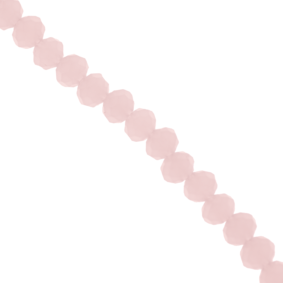 Glass Crystal Beads, Rondelle, Faceted, 4mm x 3.5mm, 105 pcs per strand, Available in Multiple Colours