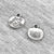 Charms, Hand & Play, Silver, Alloy, 18mm X 18mm X 9mm, Sold Per pkg of 6