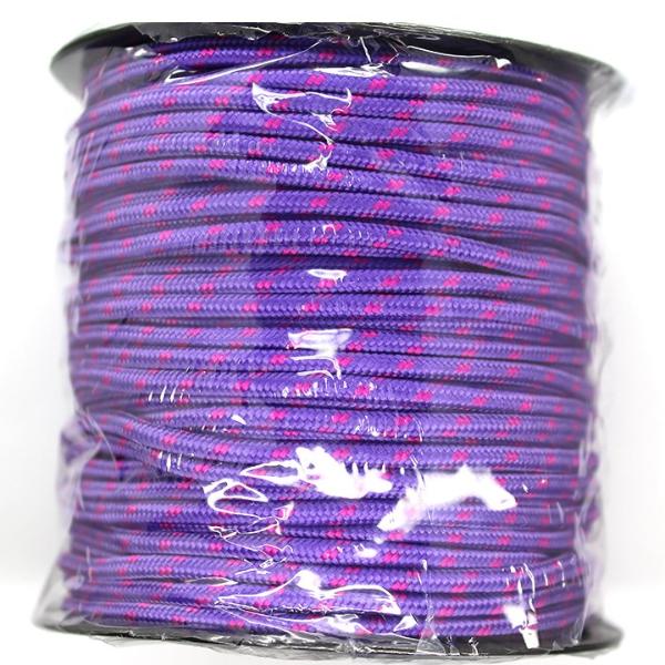 Paracord Nylon, China, Purple &amp; Pink, 3mm, ~ 50 meters