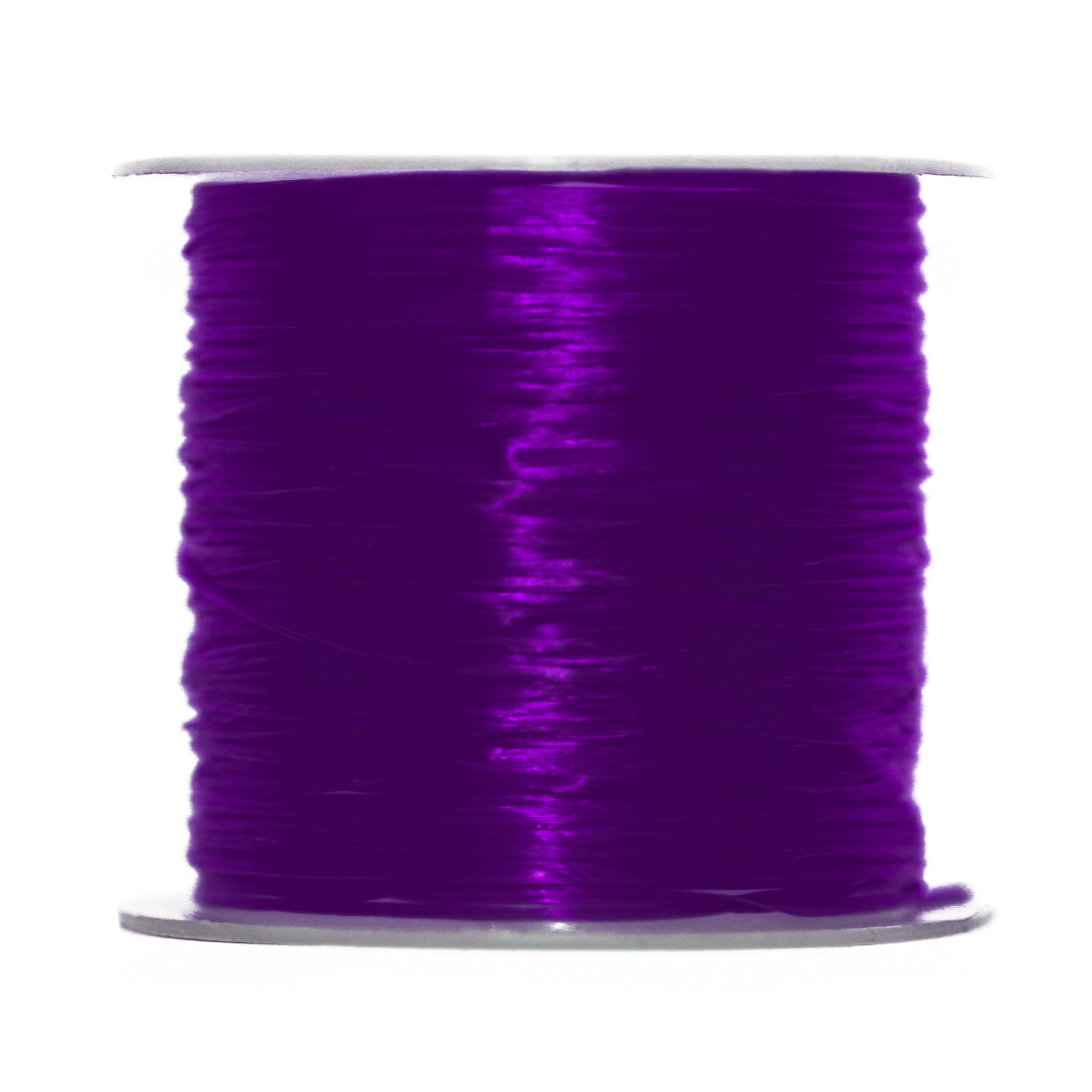 Crystal Tec Elastic Bead Cord, 0.5mm, Approx 10 yards, Available in Multiple Colours