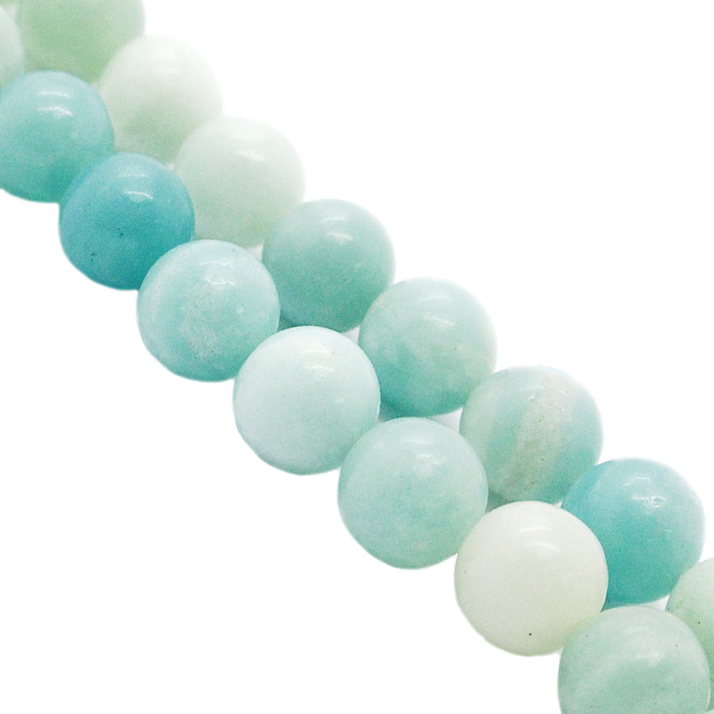 Amazonite, Semi-Precious Stone, 10mm, 35 pcs per strand