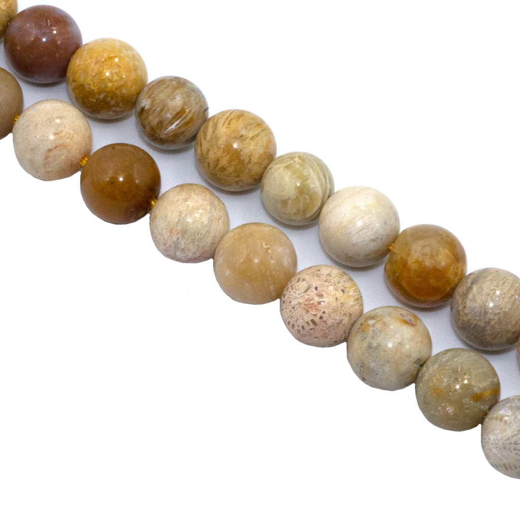 Coral Jasper, Semi-Precious Stone, Available in 3 Sizes