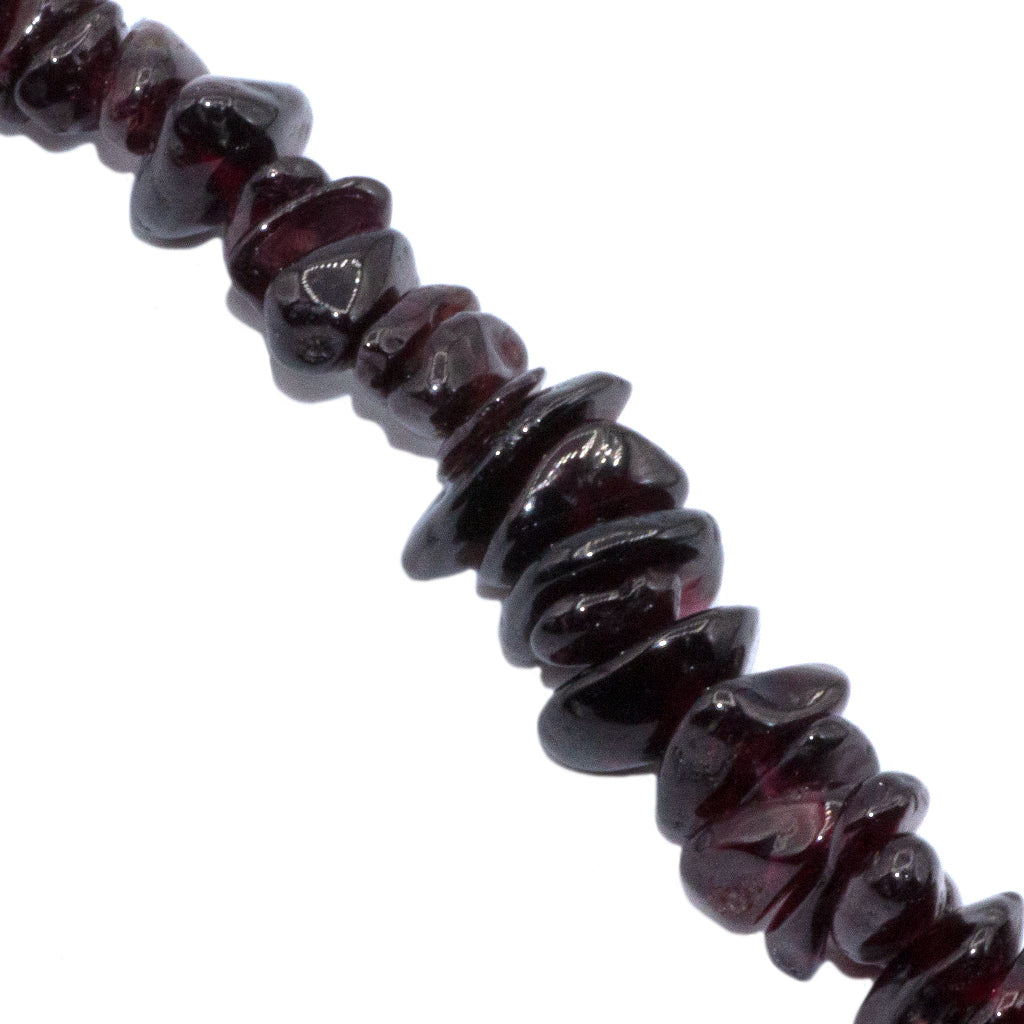 Chipped Garnet, Small, Semi-Precious Stone, Approx 270 pcs per strand