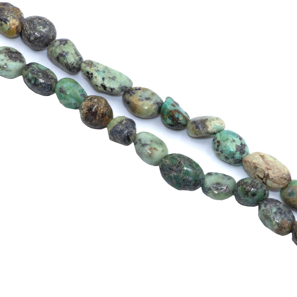Chipped African Turquoise, Semi-Precious Stone, 52 pcs per strand