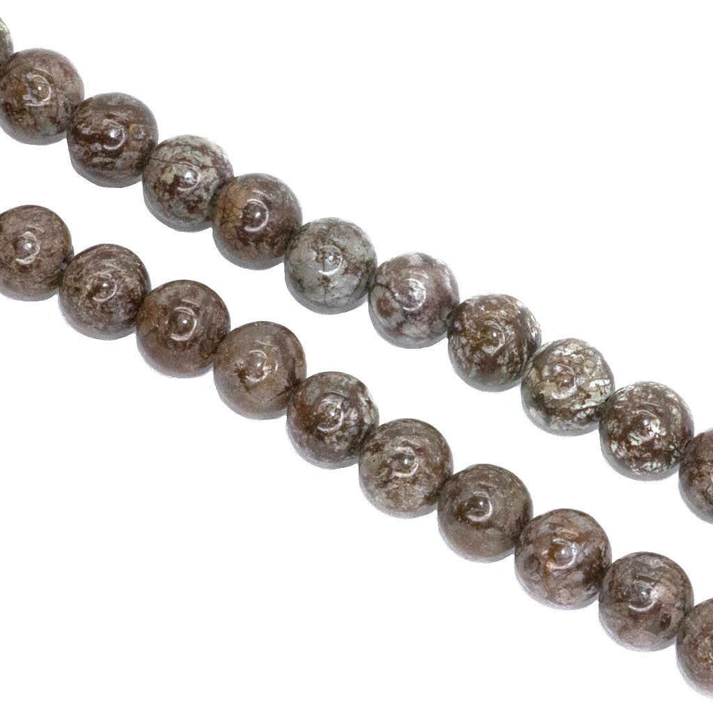 Coffee Snowflake Obsidian, Semi-Precious Stone, Available in Multiple Sizes