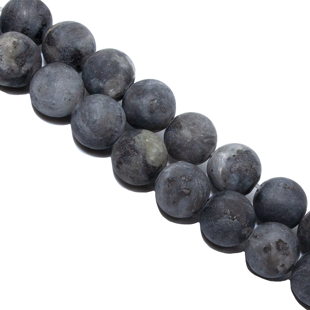 Matte Larvikite, Semi-Precious Stone, Available in 5 Sizes