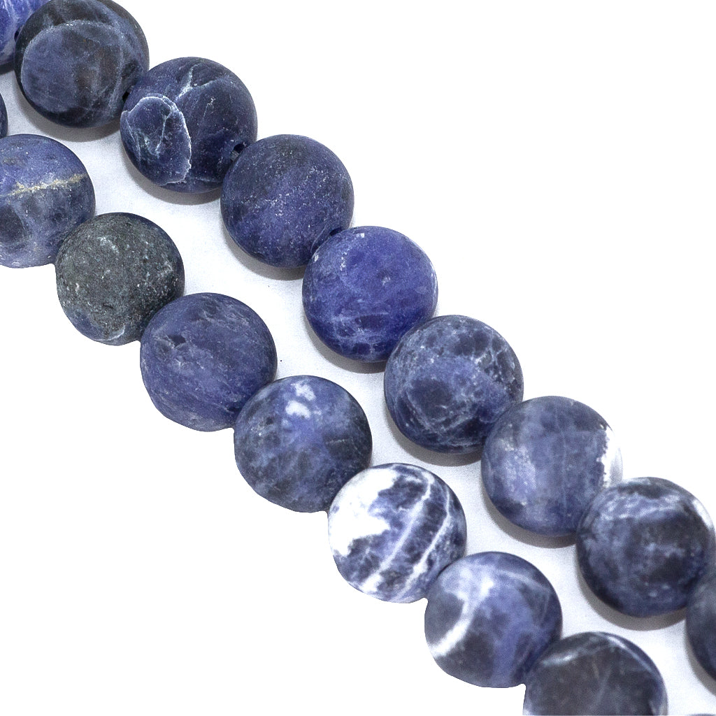 Matte Sodalite, Semi-Precious Stone, Available in 5 Sizes