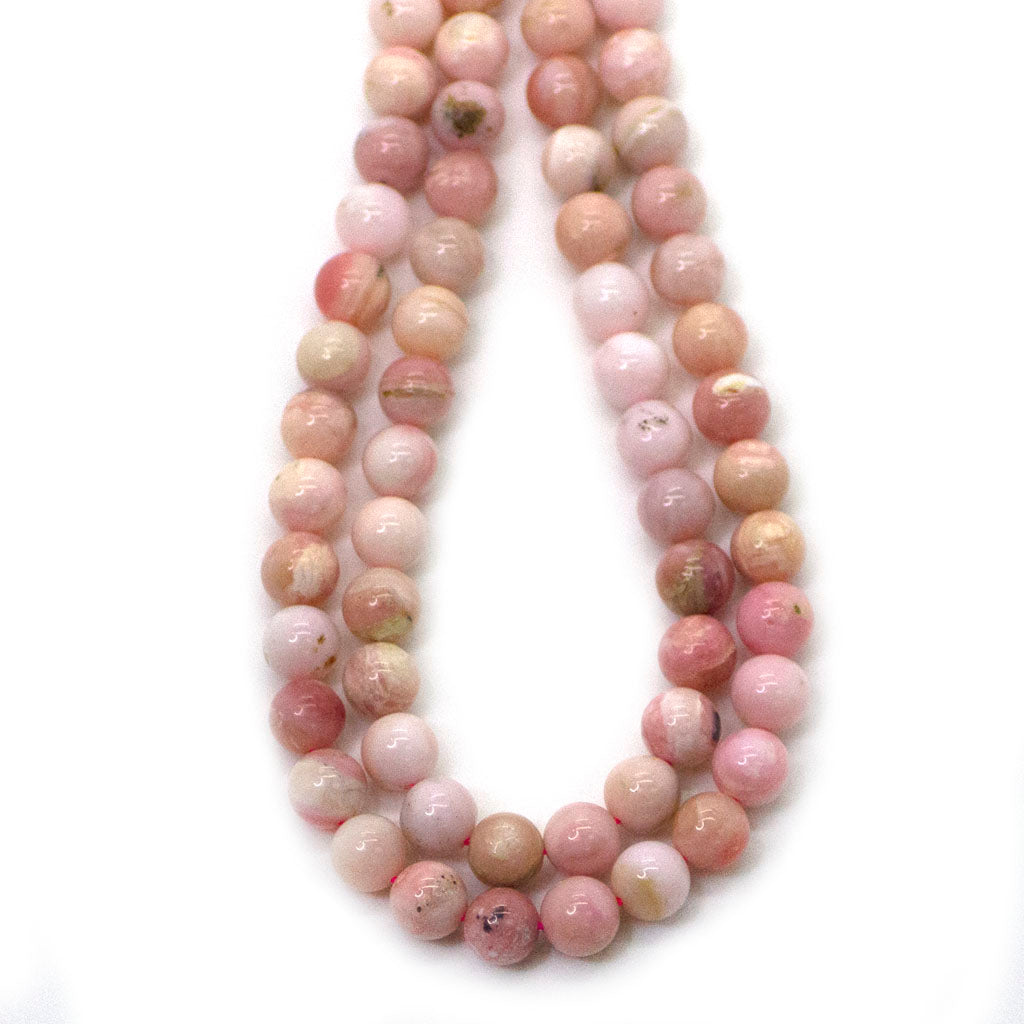 Pink Opal, Semi-Precious Stone, Available in Multiple Sizes