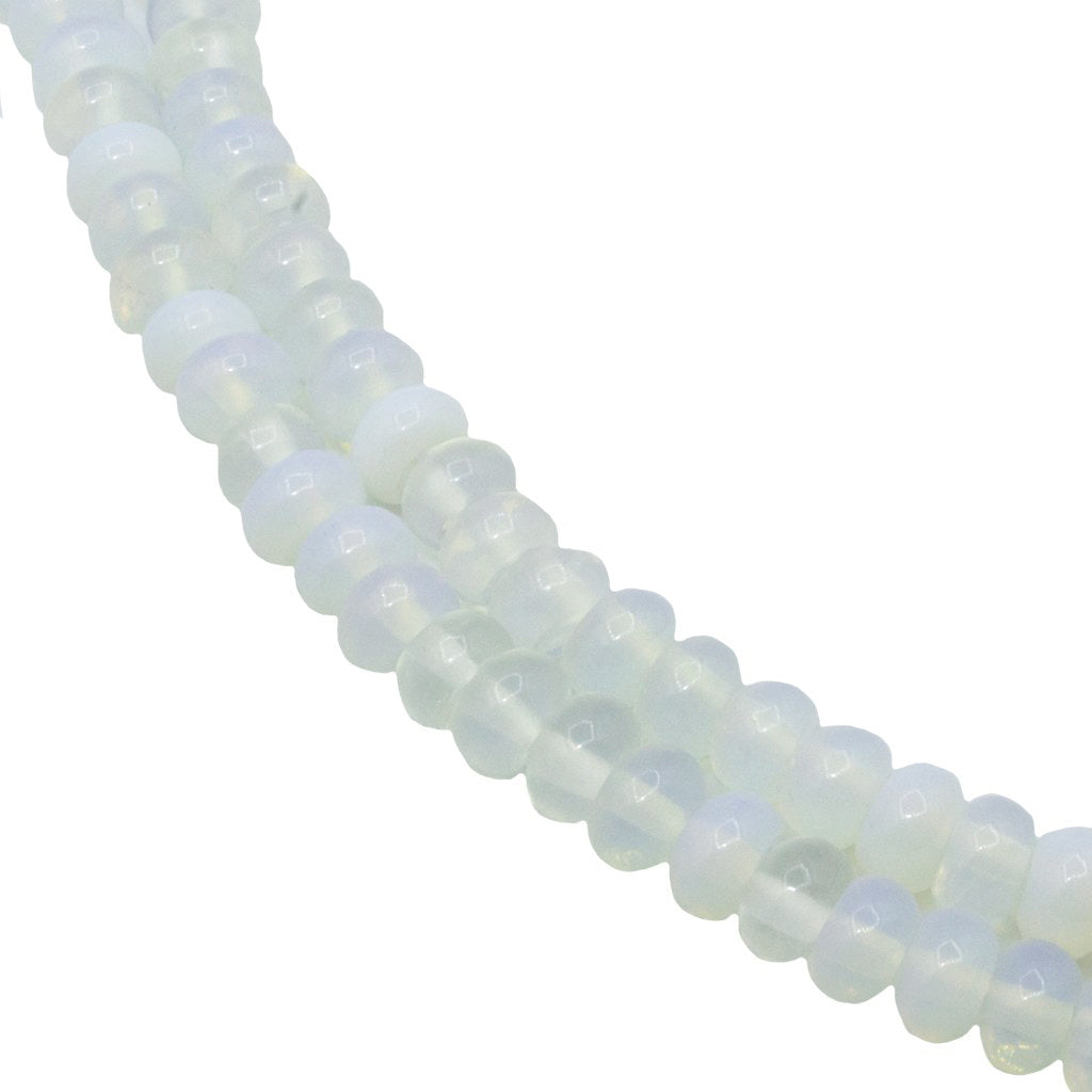 Rondelle Semi-Precious Stone, 8mm x 5mm, 70 pcs per strand - Available in 20 Stones