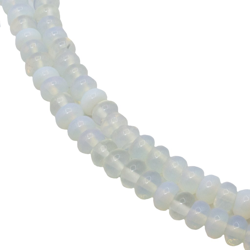 Rondelle Semi-Precious Stone, 8mm x 5mm, 70 pcs per strand - Available in 20 Stones