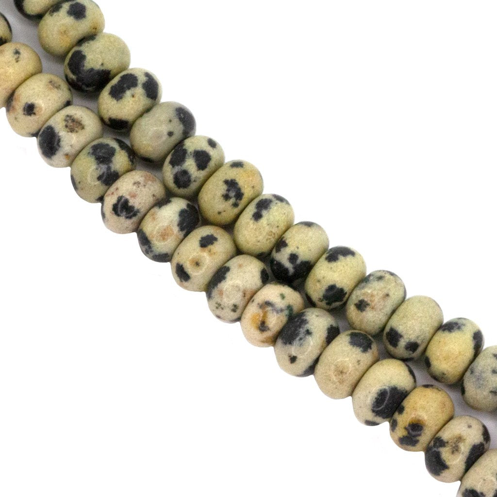 Rondelle Semi-Precious Stone, 8mm x 5mm, 70 pcs per strand - Available in 20 Stones