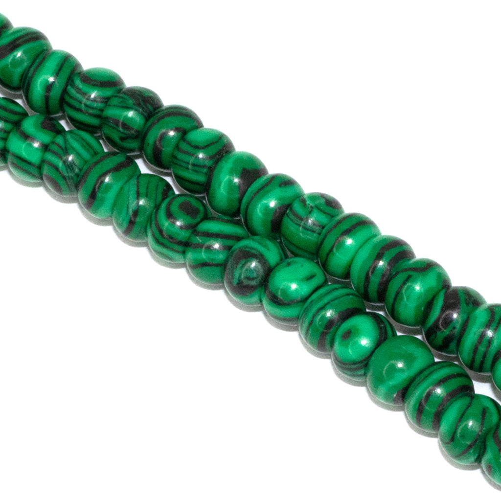 Rondelle Semi-Precious Stone, 6mm x 4mm, 85 pcs per strand - Available in 20 Stones