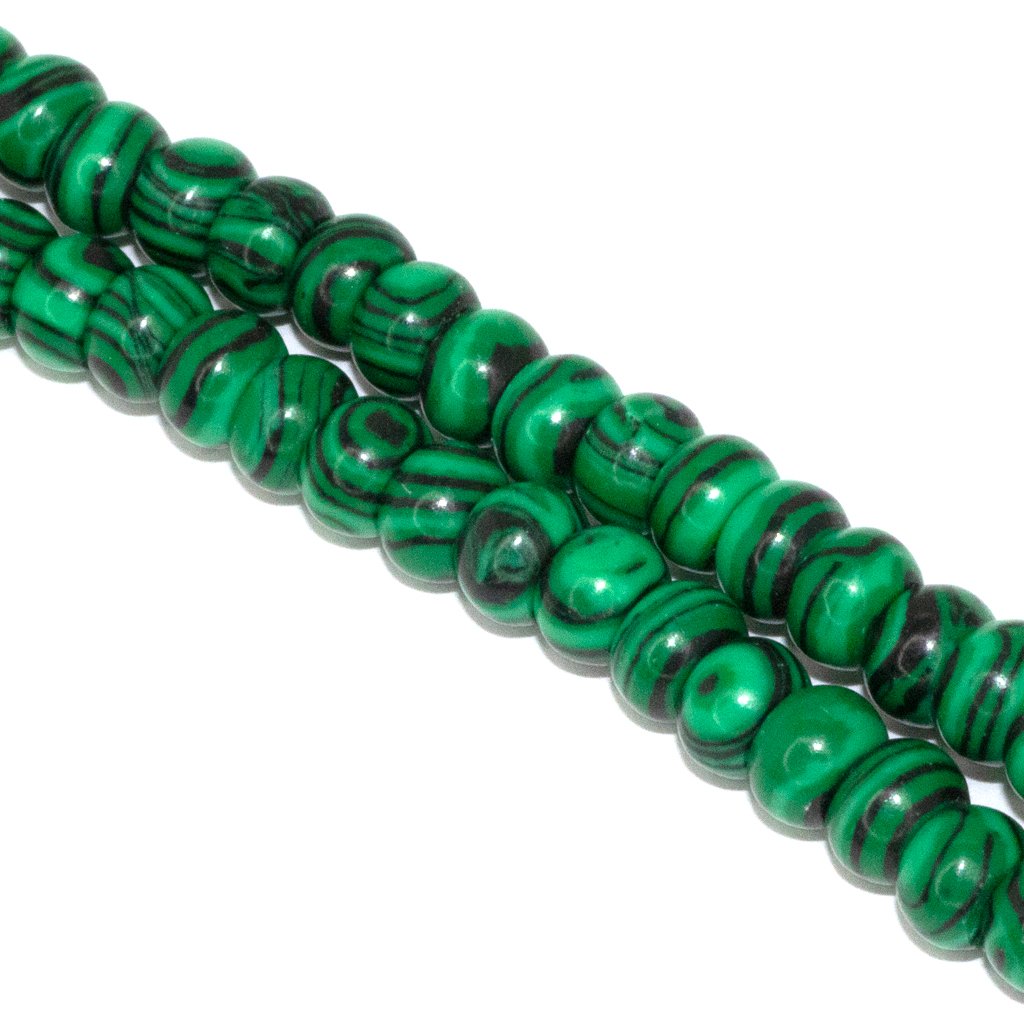 Rondelle Semi-Precious Stone, 8mm x 5mm, 70 pcs per strand - Available in 20 Stones