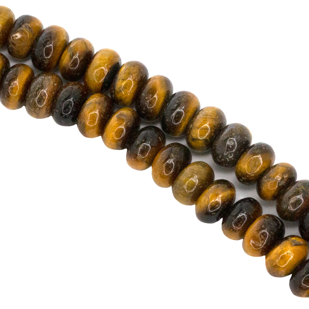 Rondelle Semi-Precious Stone, 6mm x 4mm, 85 pcs per strand - Available in 20 Stones