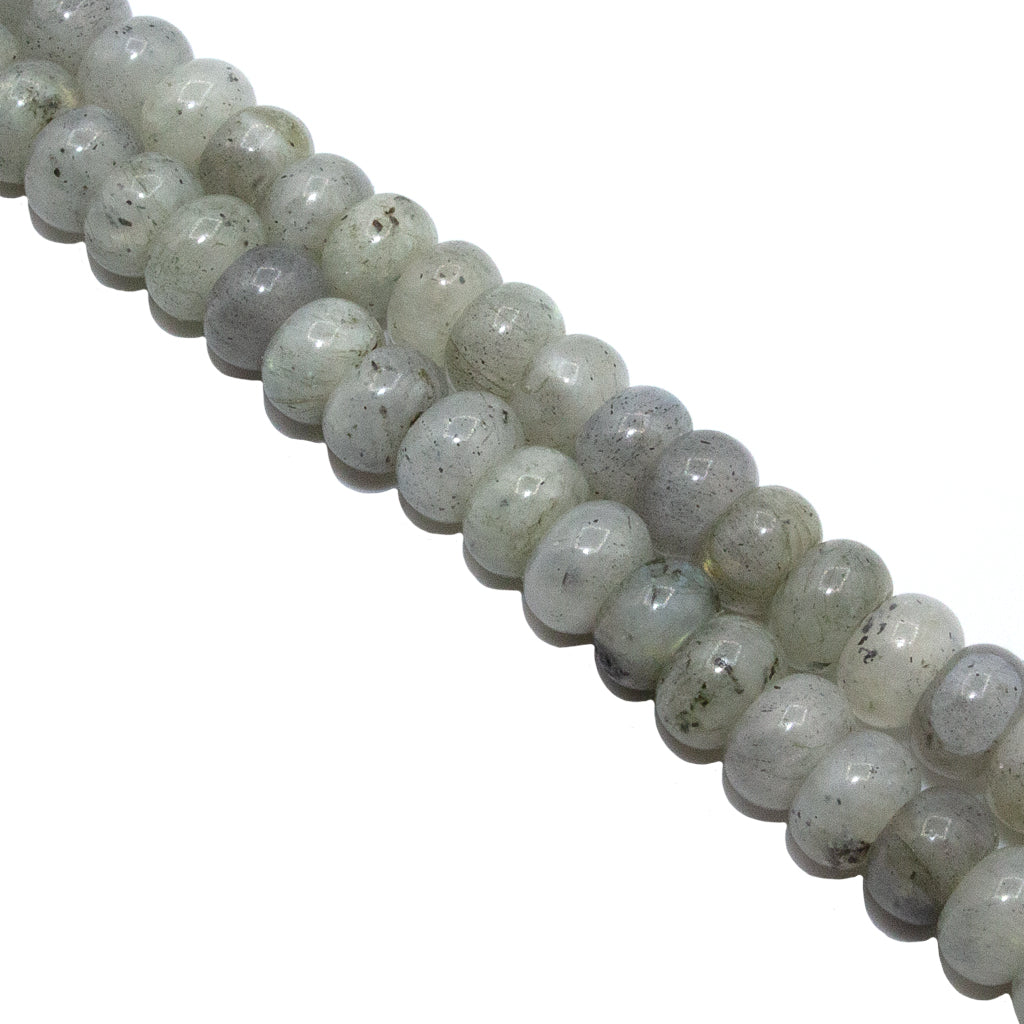Rondelle Semi-Precious Stone, 6mm x 4mm, 85 pcs per strand - Available in 20 Stones