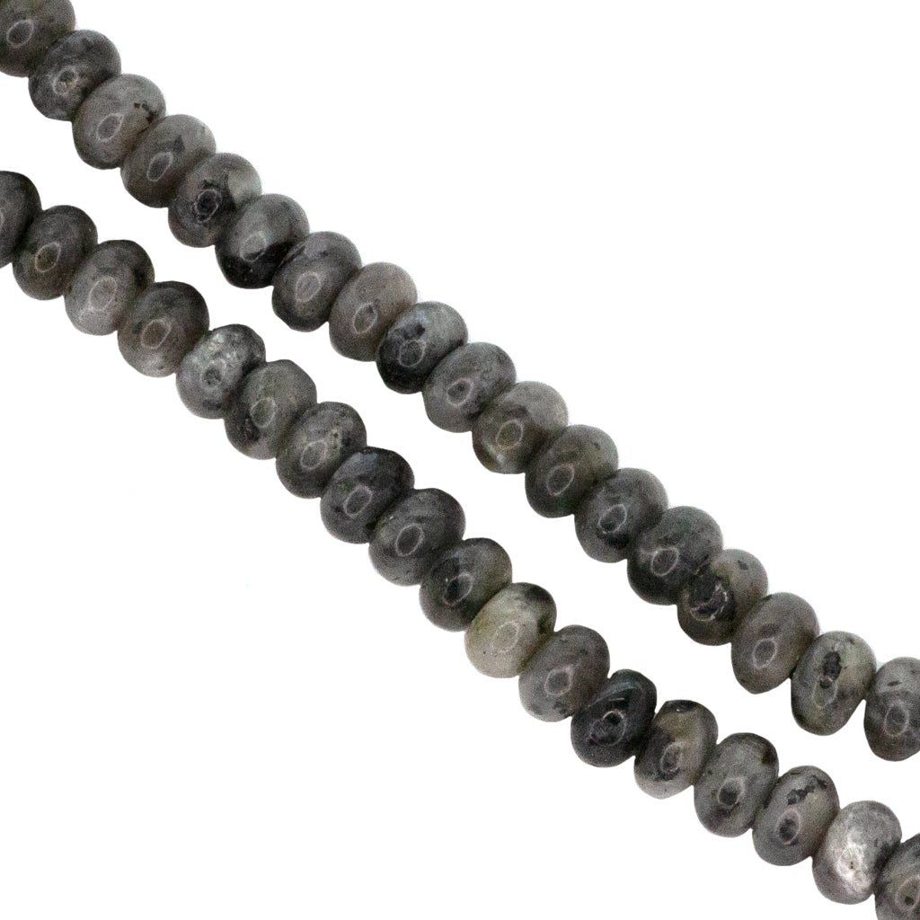 Rondelle Semi-Precious Stone, 6mm x 4mm, 85 pcs per strand - Available in 20 Stones
