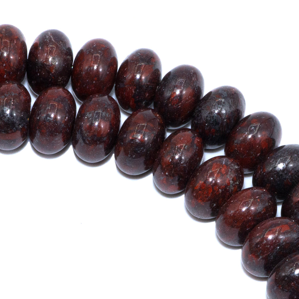 Rondelle Semi-Precious Stone, 8mm x 5mm, 70 pcs per strand - Available in 20 Stones