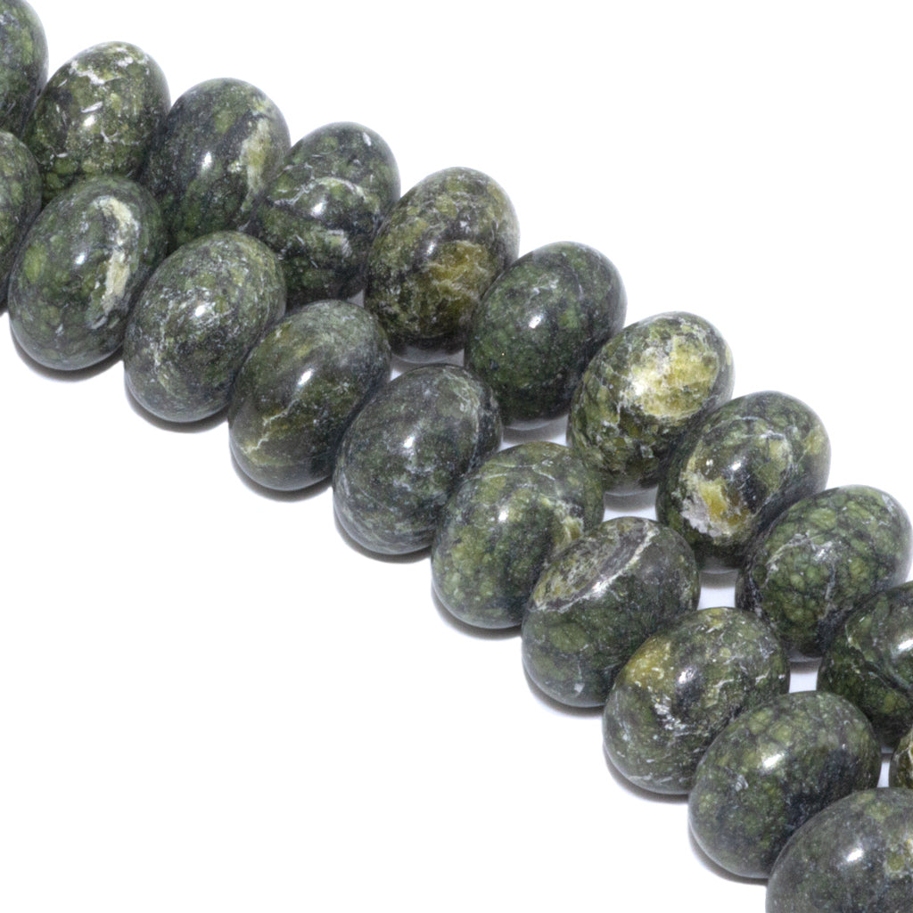 Rondelle Semi-Precious Stone, 8mm x 5mm, 70 pcs per strand - Available in 20 Stones