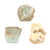 Natural Raw Nugget, Available in Various Semi-Precious Stones